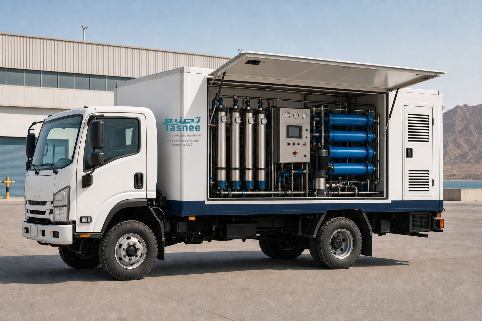 Mobile RO Desalination Truck – Rapid Water Supply Solution